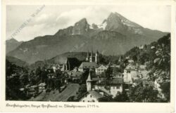 berchtesgaden, mit watzmann