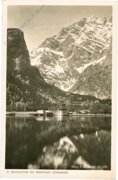 königsee, st. bartholomä mit watzmann königsee, st. bartholomä mit watzmann