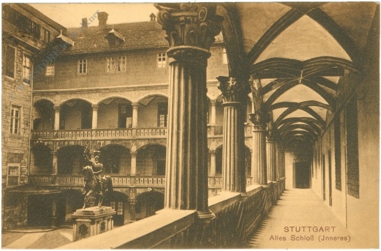 stuttgart, altes schloss, inneres
