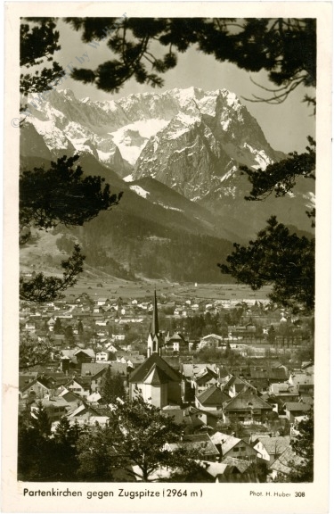 garmisch partenkirchen, gegen zugspitze