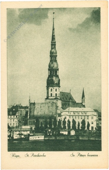riga, st. petrikirche