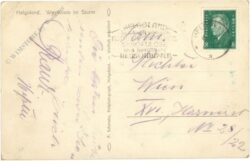 helgoland, westküste im sturm