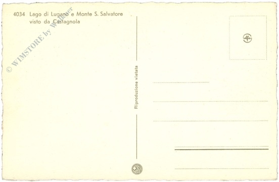 lugano, lago di lugano e monte s. salvatore visto da castagnola