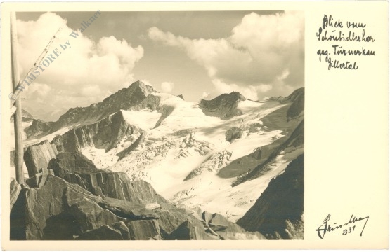 dornauberg, blick vom schönbichlerhorn
