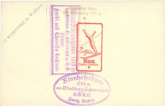 kapellen an der mürz, rinnhoferhütte am windberg