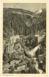 bad gastein, ortsansicht