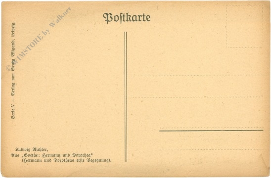 richter, ludwig: hermann und dorothea (goethe)