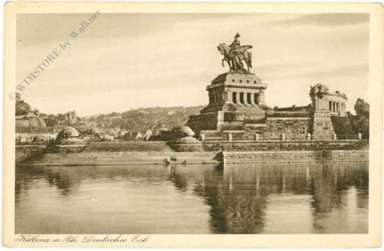 koblenz am rhein, deutsches eck