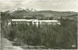 hochegg, waldpension mit schneeberg