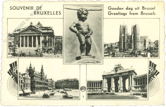 brüssel, multiansicht