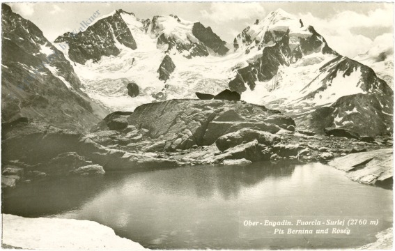 ober engadin, fuorela suflej, piz bernina und roseg