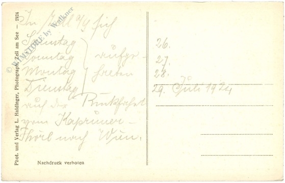 zell am see, gegen die schmittenhöhe