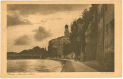 passau, abend am inn