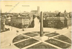 münchen, karolinenplatz