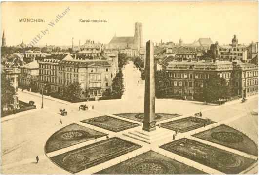 münchen, karolinenplatz