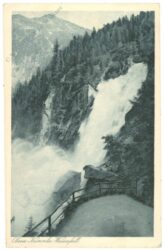 krimml, oberer krimmler wasserfall