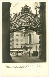 wien 1, hofburg, michaelertor