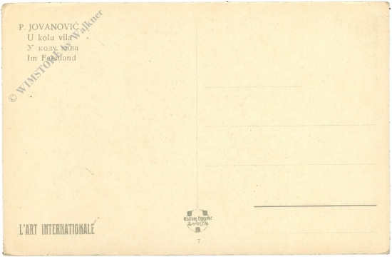 jovanovic, p.: au pays des fies