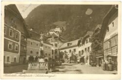 hallstatt, marktplatz