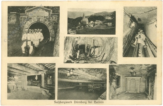 hallein, salzbergwerk dürnberg multiansicht