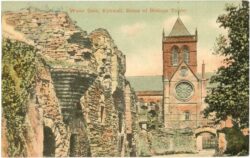 kirkwall,, water gate, ruins of bishops tower
