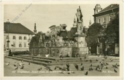 klagenfurt, neuer platz mit lindwurm