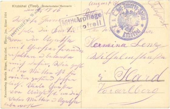 kitzbühel, unterinntaler sennerin