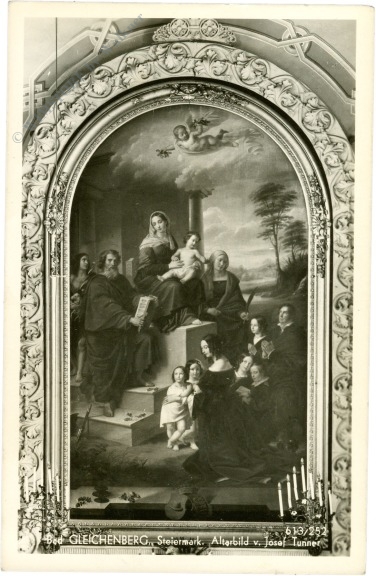 bad gleichenberg, altarbild von josef tunner