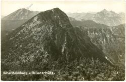 bad goisern, hoher kalmberg und goisererhütte