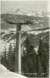 flachau, grieskar sessellift gegen dachstein