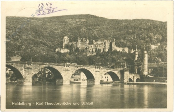 heidelberg, karl theodor brücke und schloss