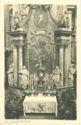 wien 1, rosenkranz basilika, st. josef altar