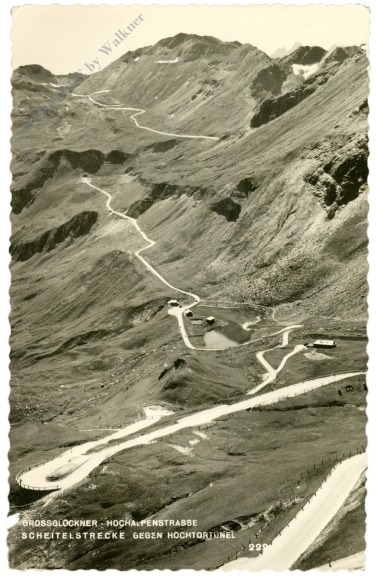 großglockner, hochalpenstrasse scheitelstrecke gegen hochtortunnel
