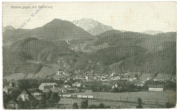 hallein, gegen den dürrnberg