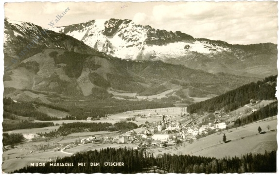 mariazell, mit dem Ötscher mariazell, mit dem Ötscher