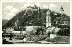 graz, mur und schlossberg