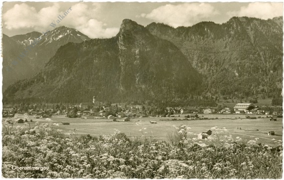 oberammergau, ansicht oberammergau, ansicht