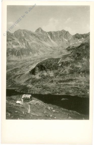 schladminger tauern, ignaz mattis hütte, blick zur rotmandlscharte schladminger tauern, ignaz mattis hütte, blick zur rotmandlscharte
