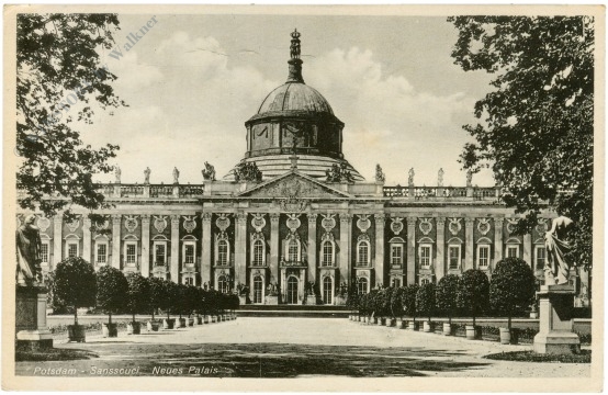 potsdam, sanssouci, neues palais potsdam, sanssouci, neues palais