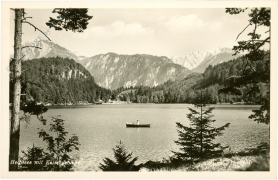 kufstein, hechtsee mit kaisergebirge