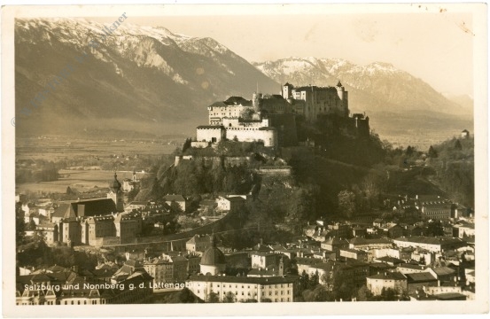 salzburg, und nonnberg g.d. lattengebirge