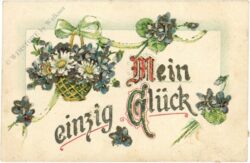 glückwünsche: mein einzig glück