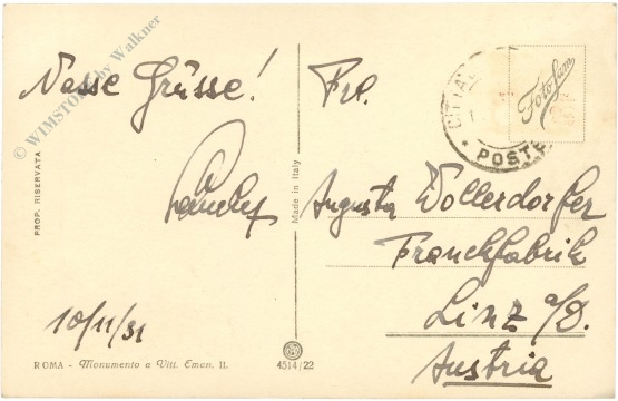 rom, monumento a vitt. eman. ii.