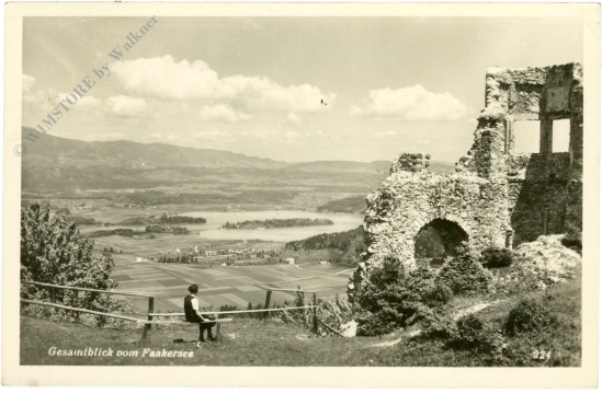 faakersee, gesamtansicht faakersee, gesamtansicht