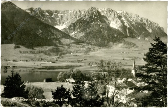 walchsee, vom kaisergebirge