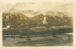 hochzirl, sanatorium, aussicht nach süden, roßkogl, hocheder