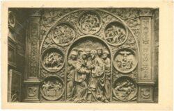 wien 1, stephansdom, jesus nimmt abschied von seiner mutter