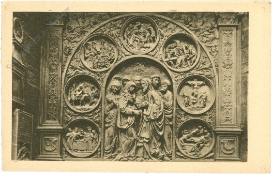 wien 1, stephansdom, jesus nimmt abschied von seiner mutter