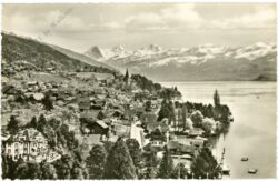 hilterfingen am thunersee, mit eiger, mönch und jungfrau, hotel marbach