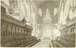 london, the choir st. paul's